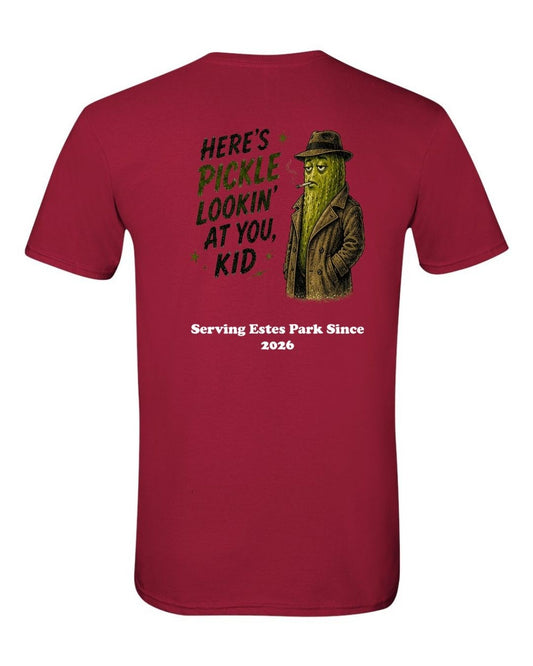 Here's Pickle Lookin at you, Kid Short Sleeve Shirt
