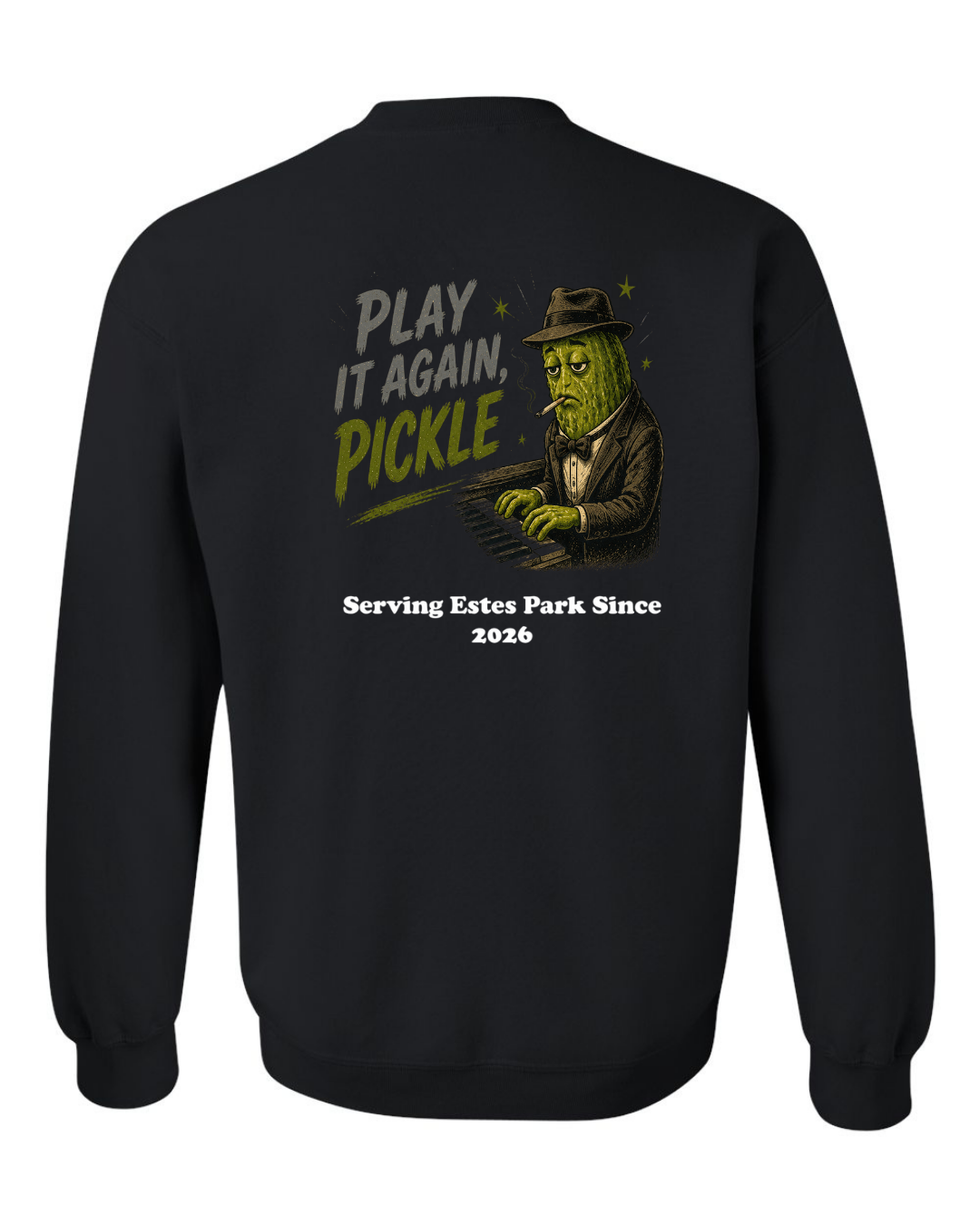Play it Again Pickle Crewneck Sweatshirt