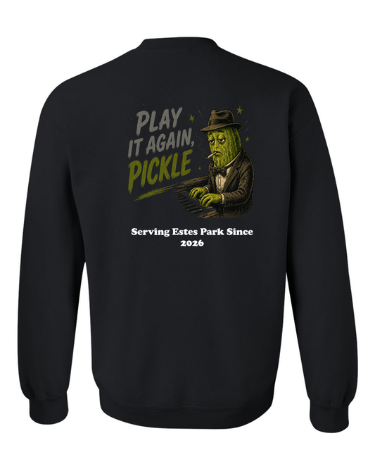 Play it Again Pickle Crewneck Sweatshirt