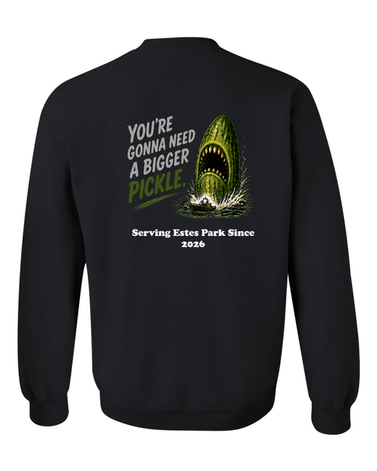 You're gonna need a Bigger Pickle Crewneck Sweatshirt