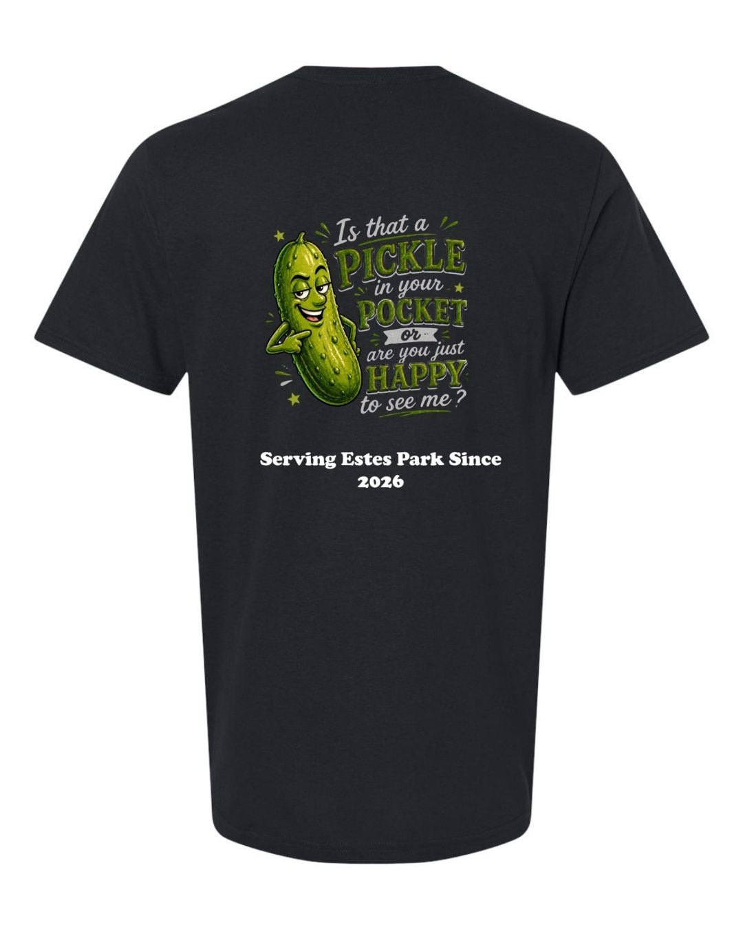Is that a Pickle in Your Pocket Short Sleeve Shirt