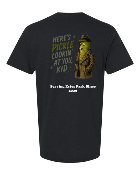 Here's Pickle Lookin at you, Kid Short Sleeve Shirt
