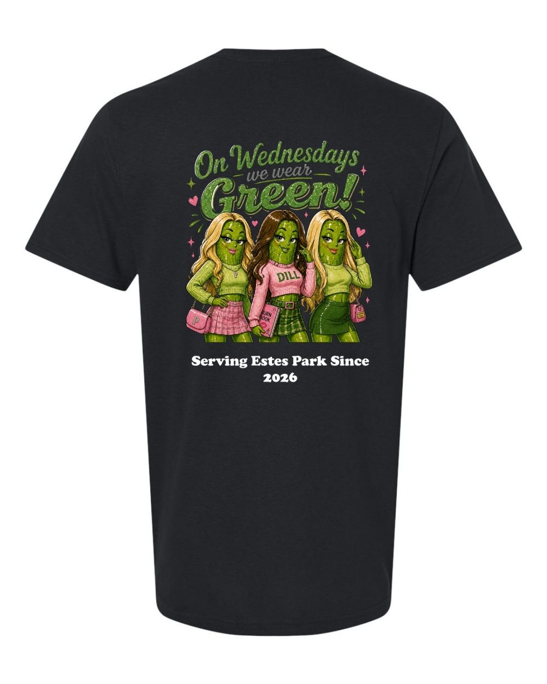 On Wednesday's we wear Green Short Sleeve Shirt
