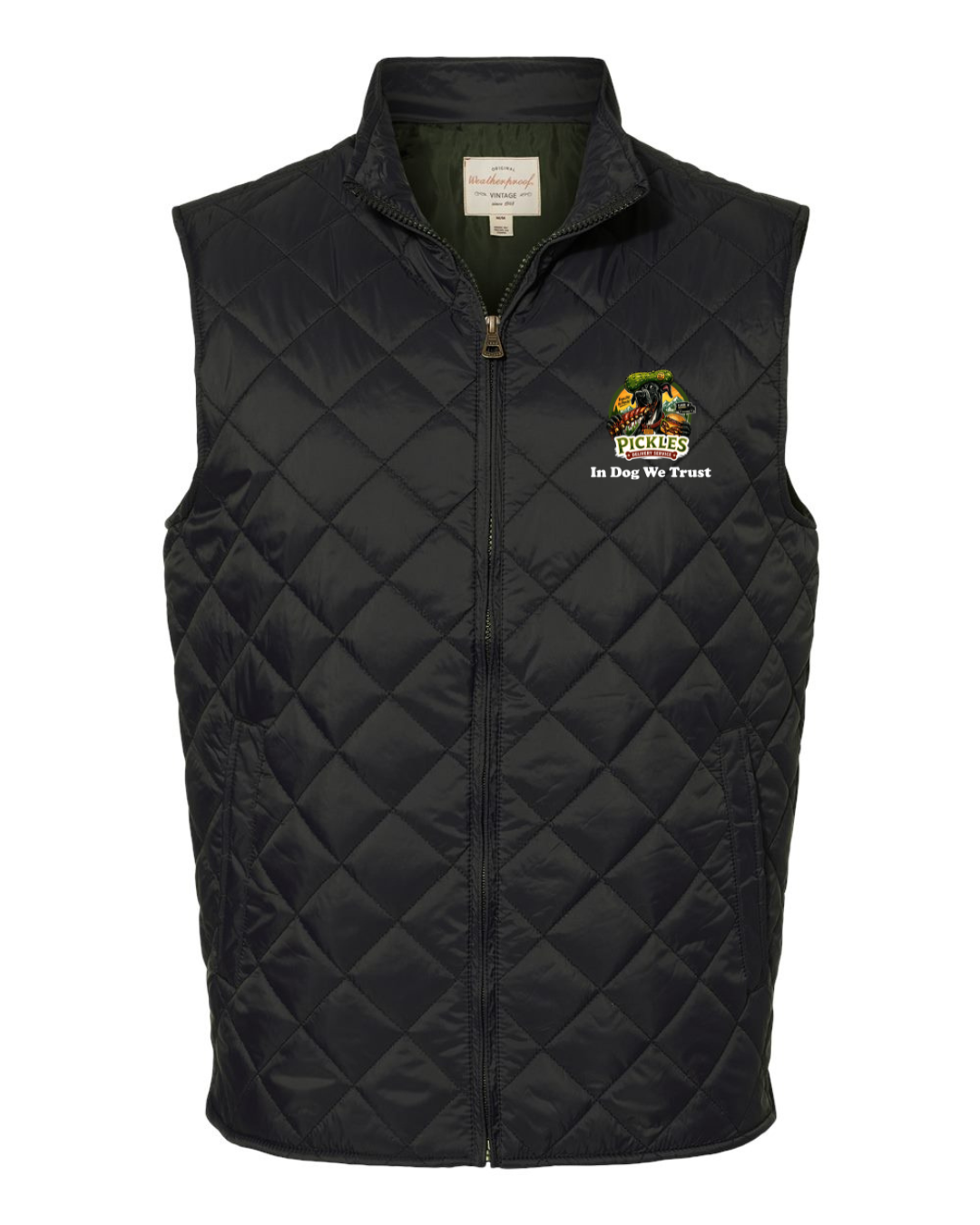 Pickles Delivery Quilted Vest