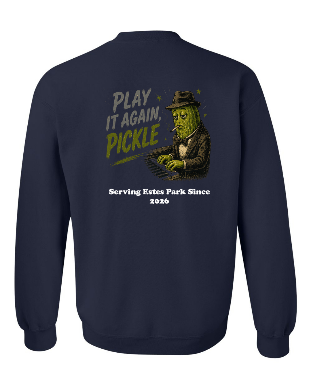 Play it Again Pickle Crewneck Sweatshirt