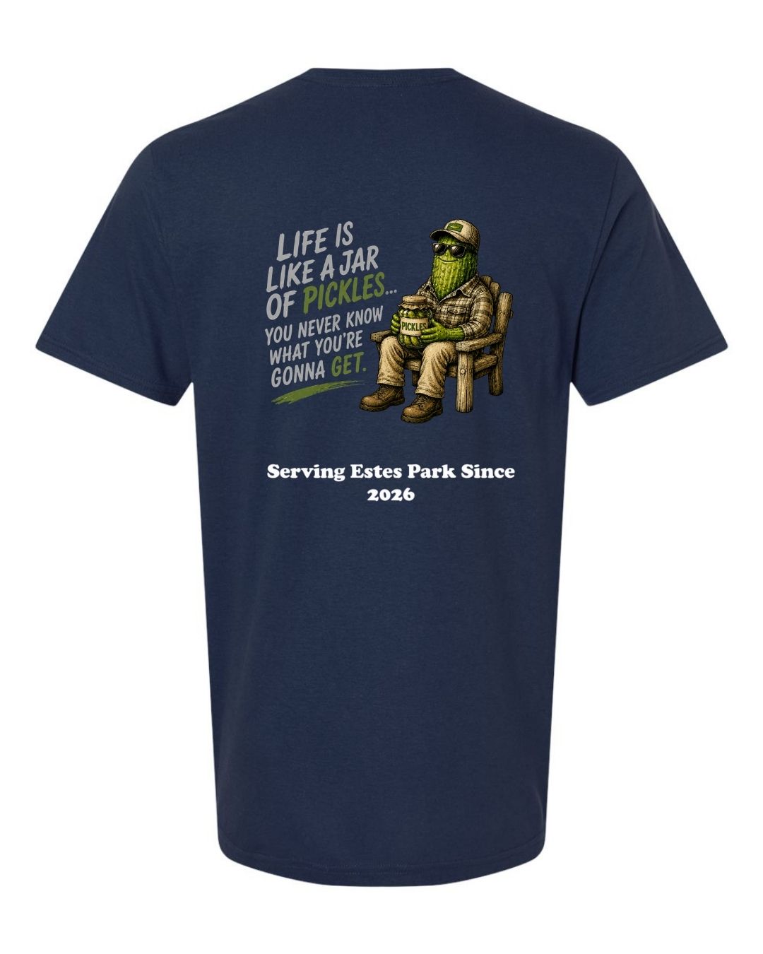 Life is Like a Jar of Pickles Short Sleeve Shirt