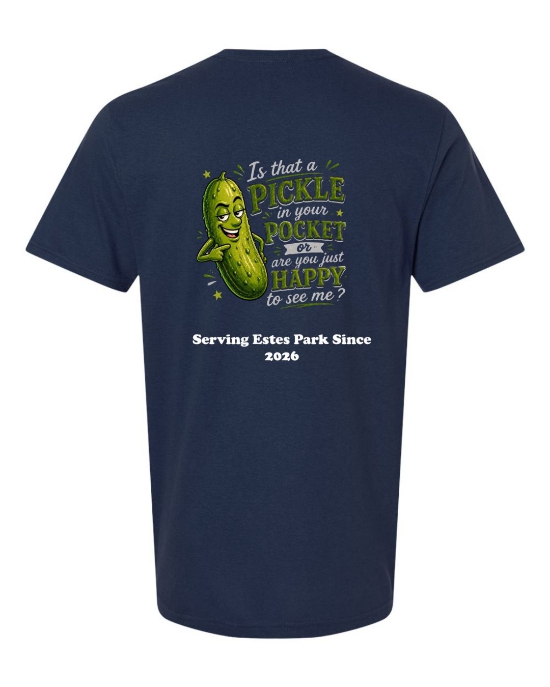 Is that a Pickle in Your Pocket Short Sleeve Shirt
