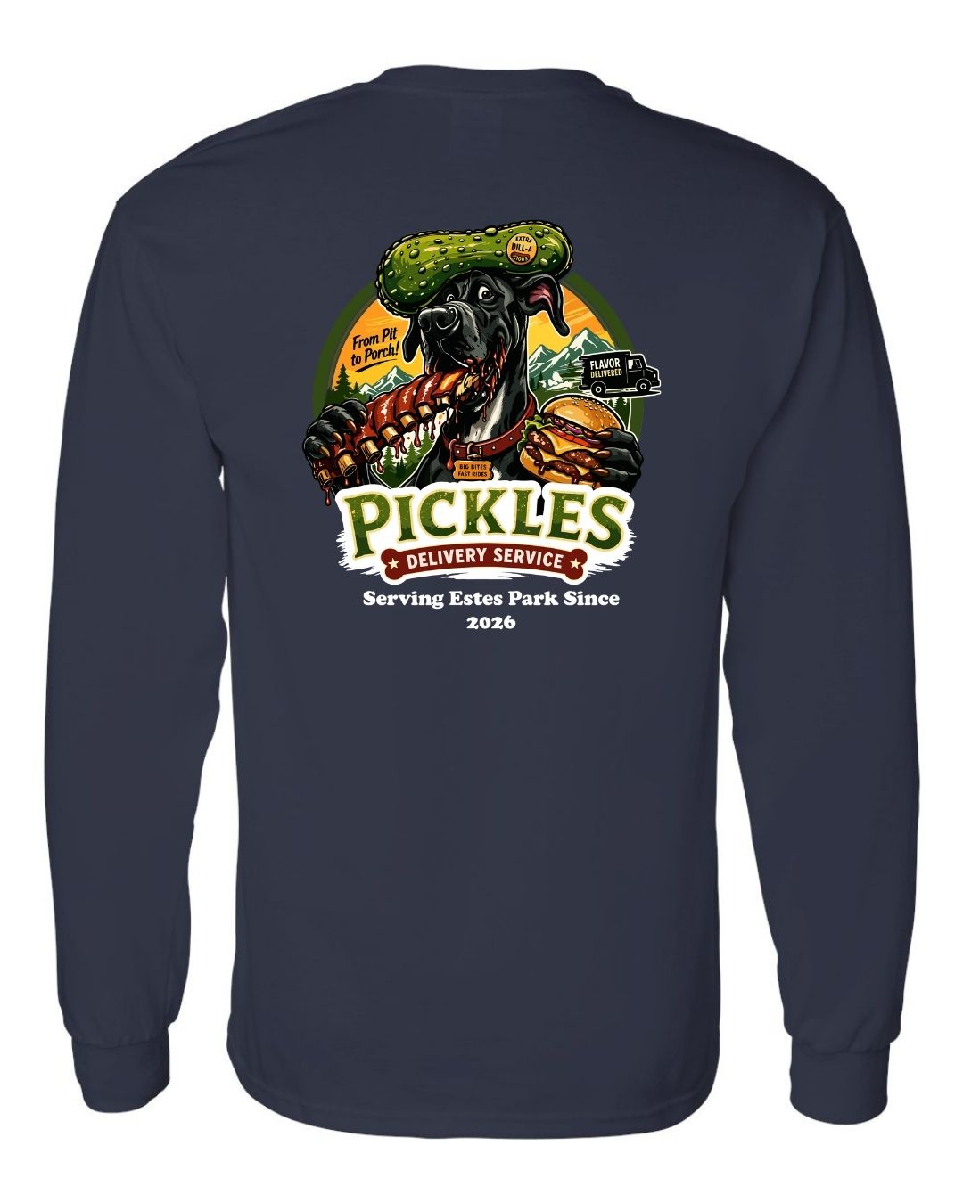 Pickles Delivery Long Sleeve Shirt