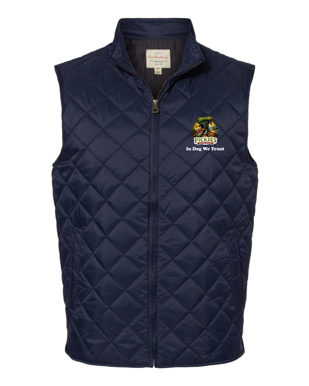 Pickles Delivery Quilted Vest
