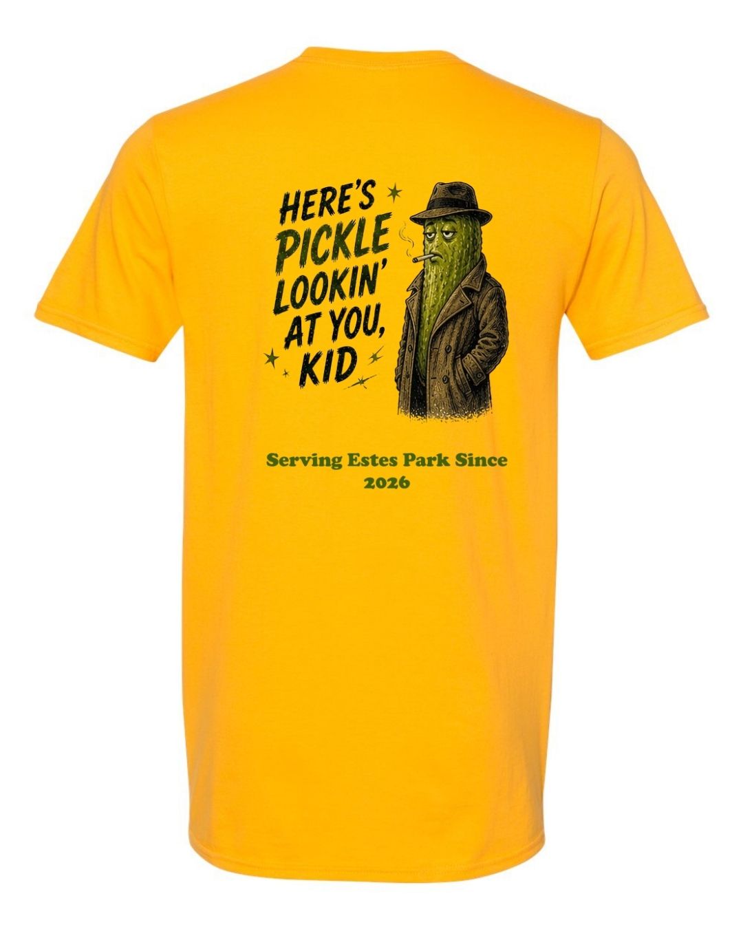 Here's Pickle Lookin at you, Kid Short Sleeve Shirt