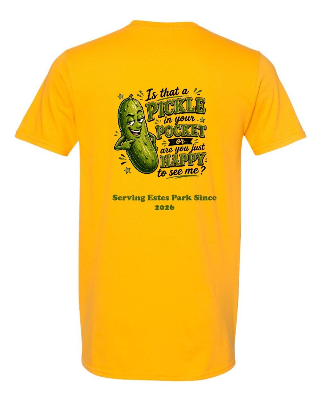 Is that a Pickle in Your Pocket Short Sleeve Shirt