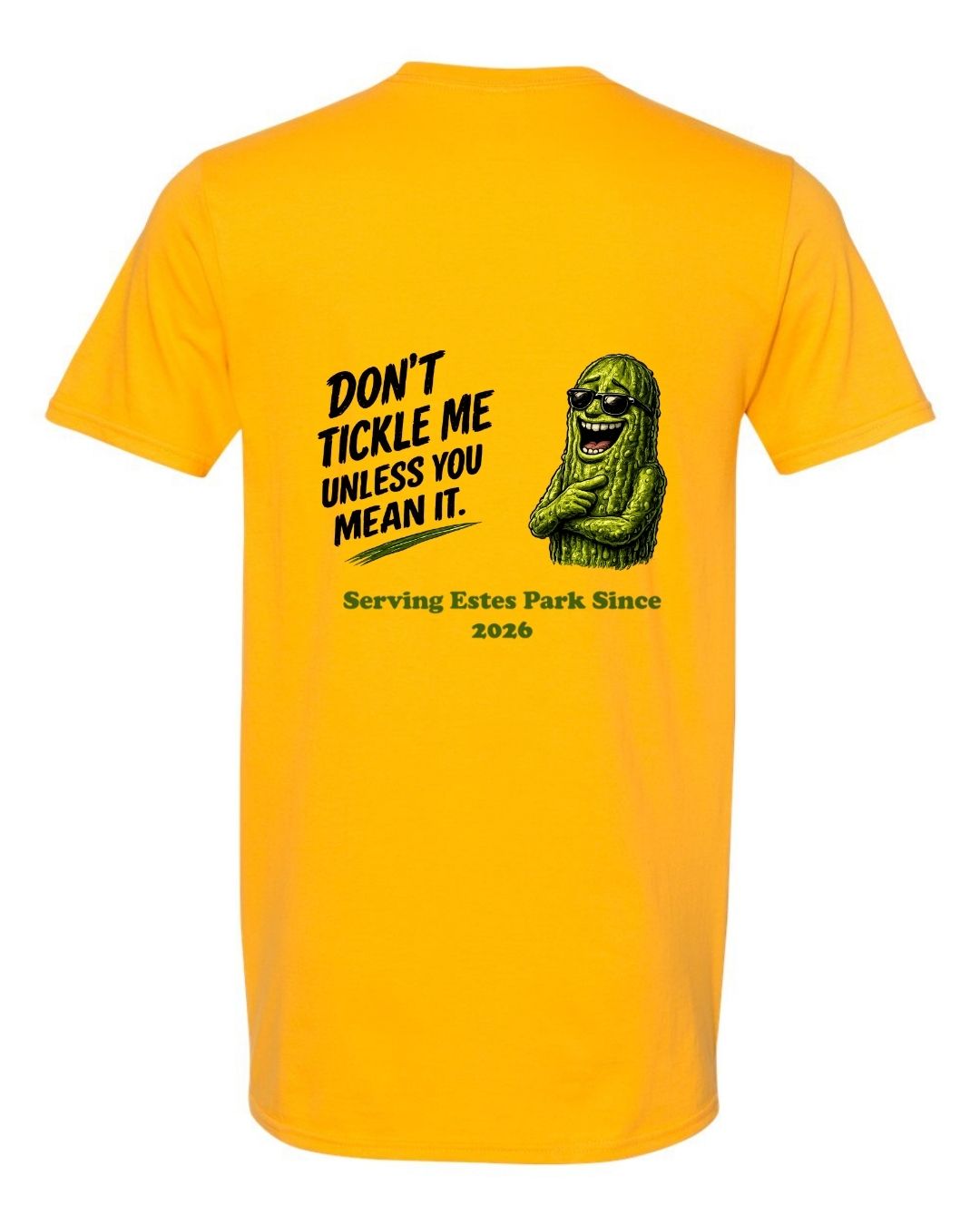 Don't Tickle me Unless you mean it Short Sleeve Shirt