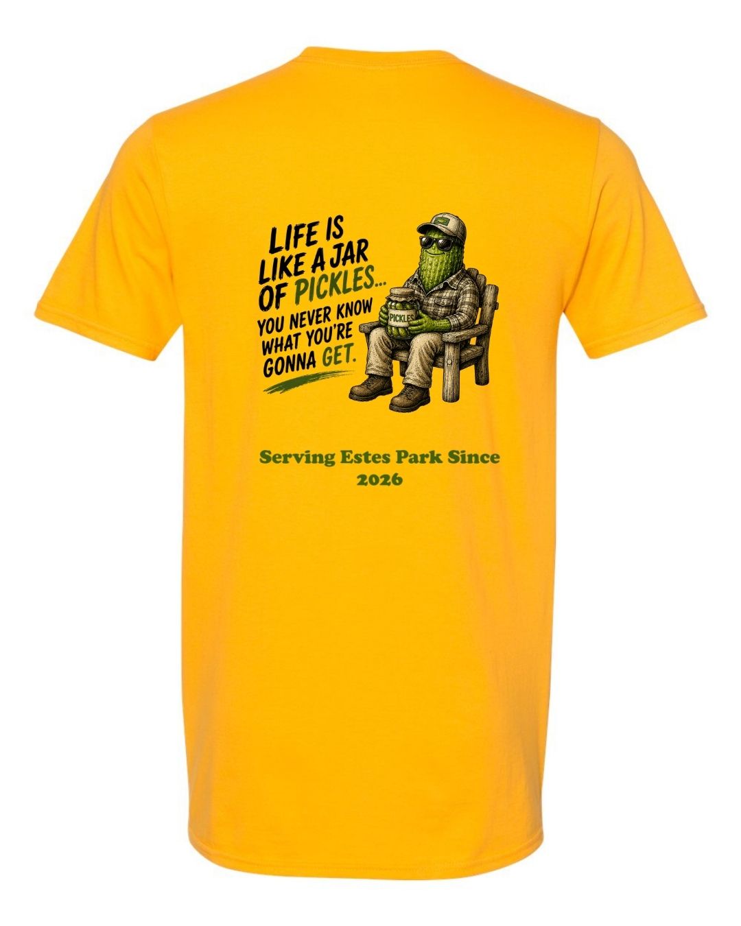 Life is Like a Jar of Pickles Short Sleeve Shirt