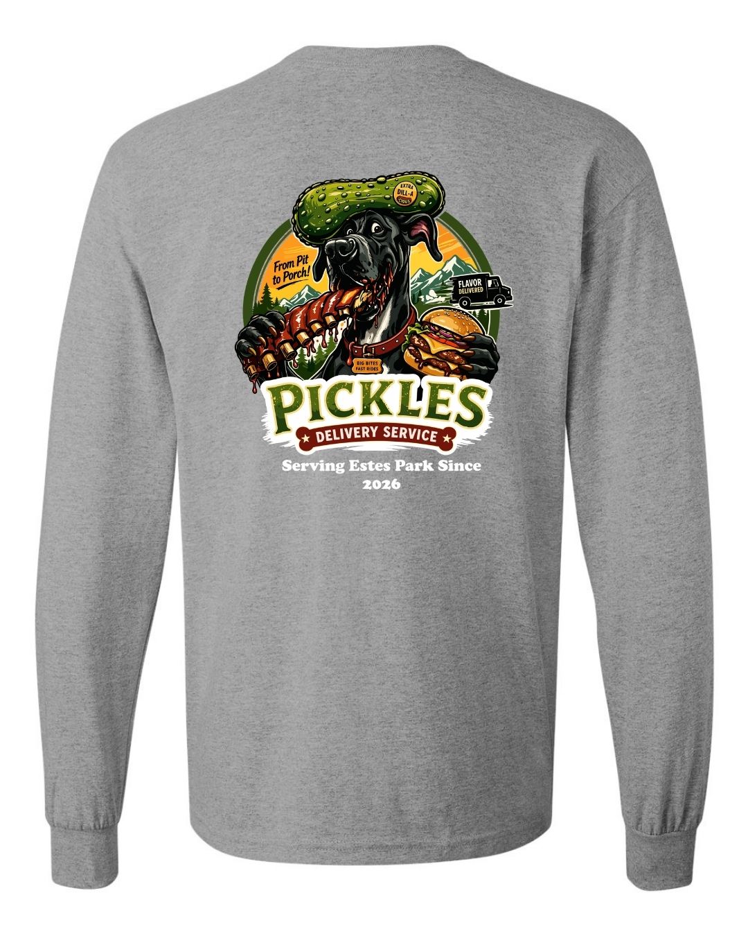 Pickles Delivery Long Sleeve Shirt