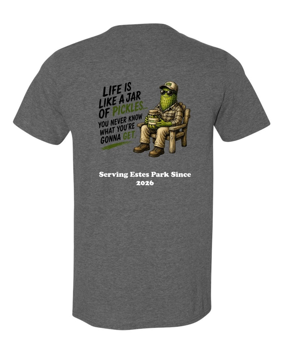 Life is Like a Jar of Pickles Short Sleeve Shirt