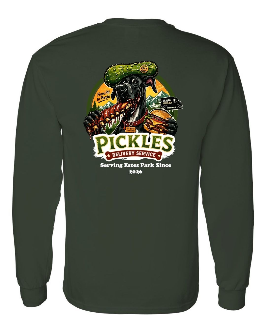 Pickles Delivery Long Sleeve Shirt