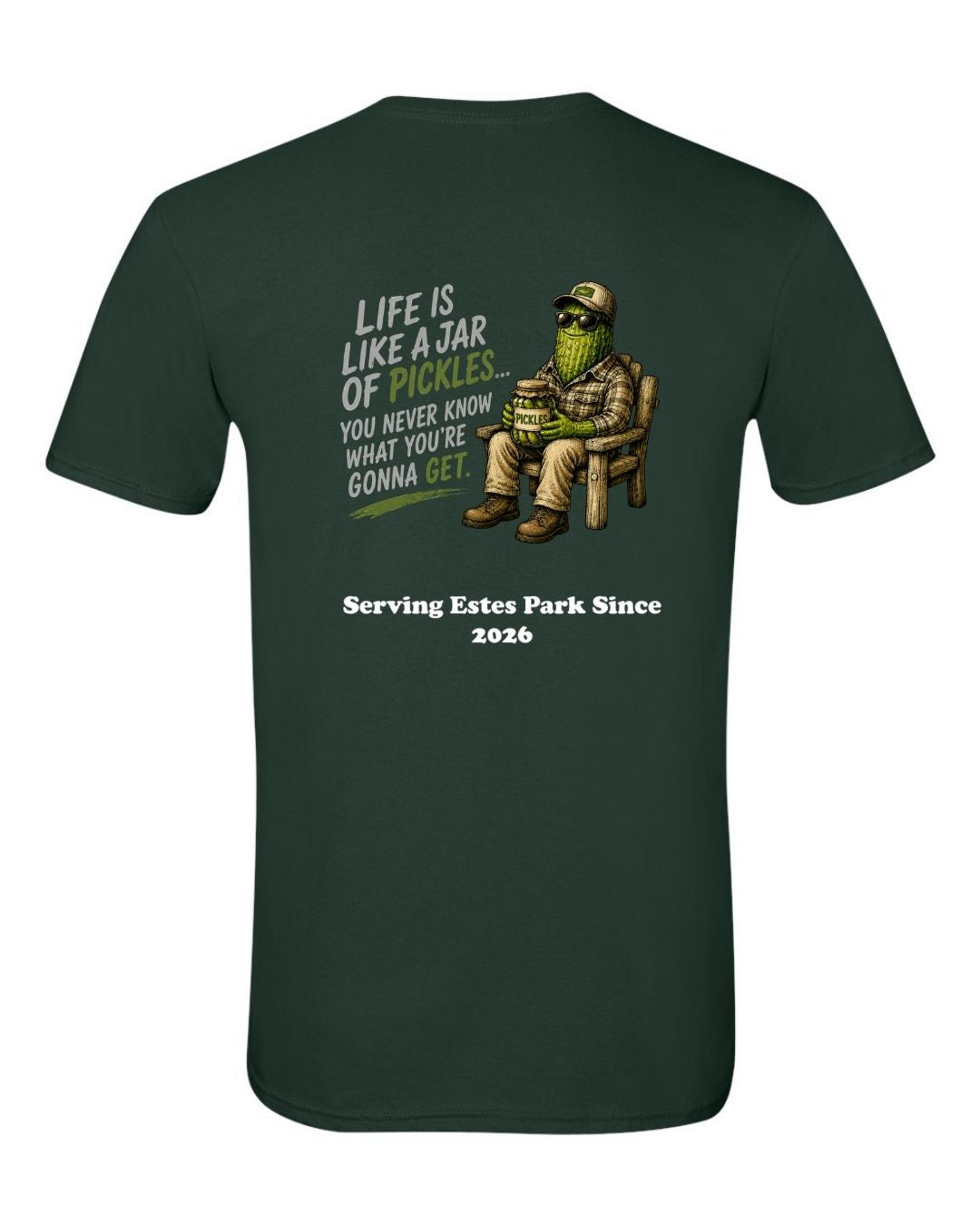Life is Like a Jar of Pickles Short Sleeve Shirt