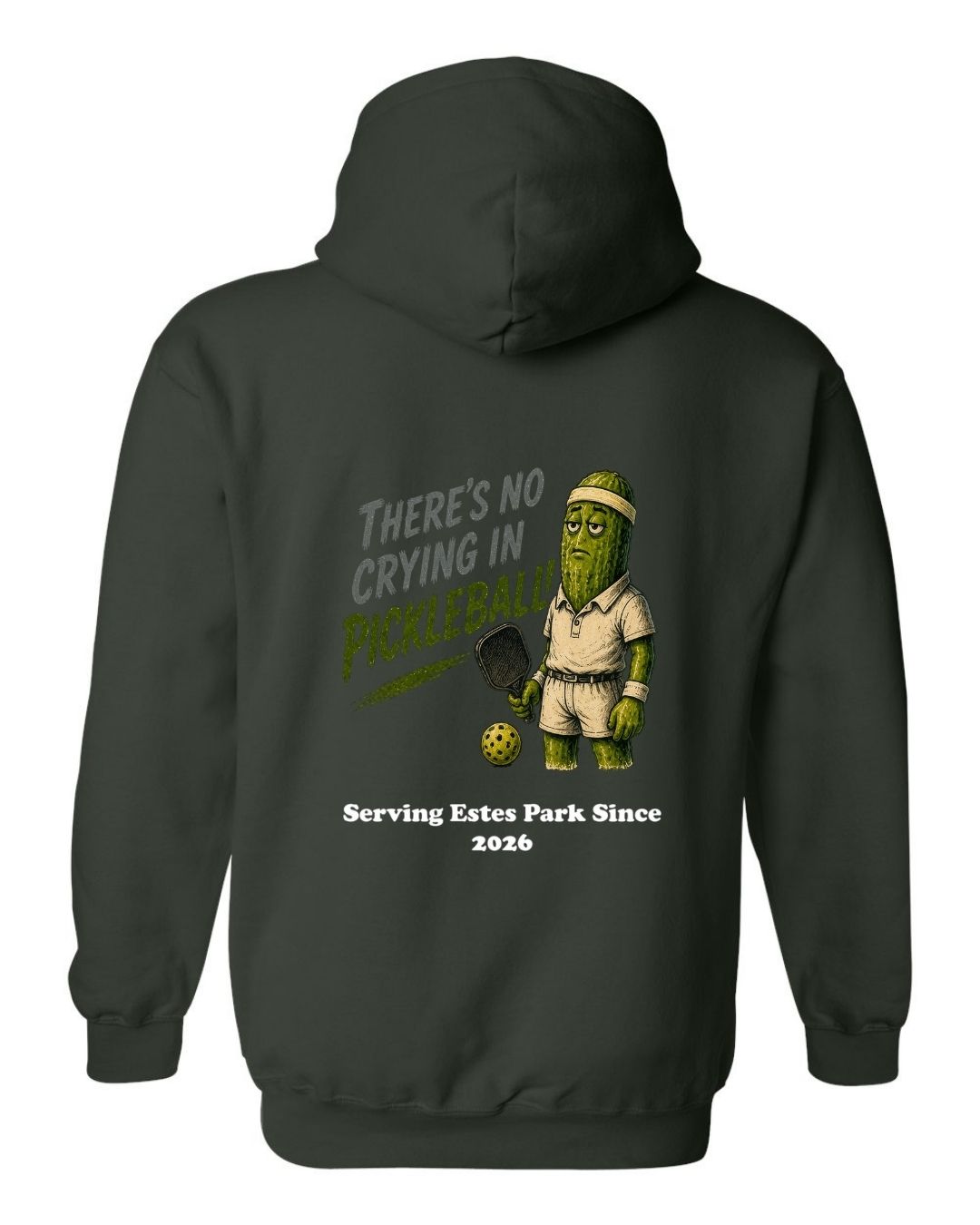 There's no Crying in Pickleball Hoodie