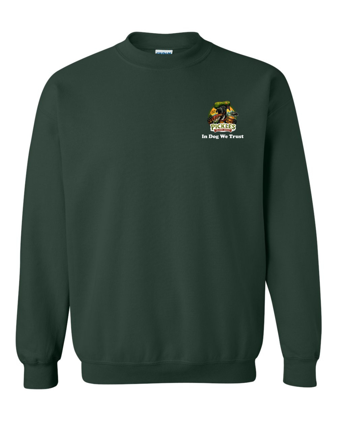 On Wednesday's we wear Green Crewneck Sweatshirt