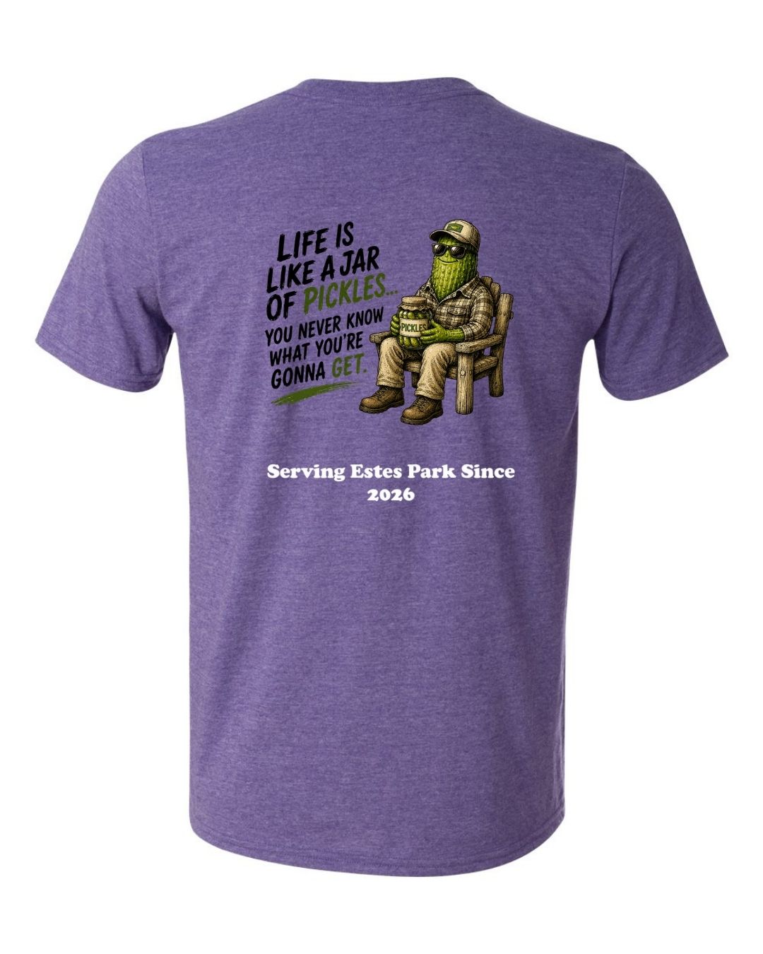Life is Like a Jar of Pickles Short Sleeve Shirt