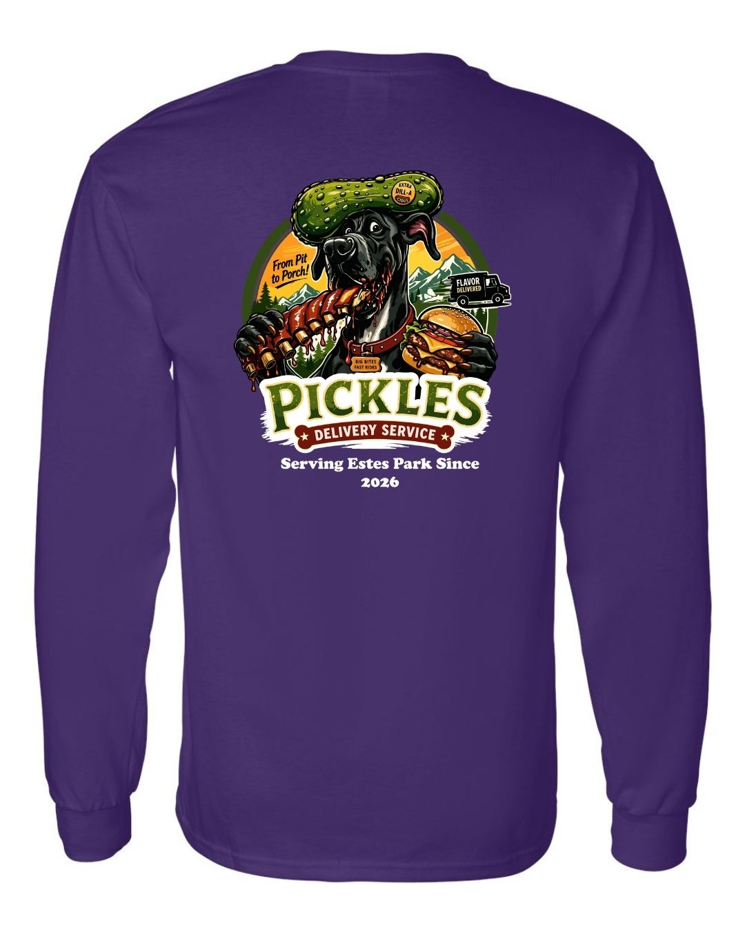 Pickles Delivery Long Sleeve Shirt