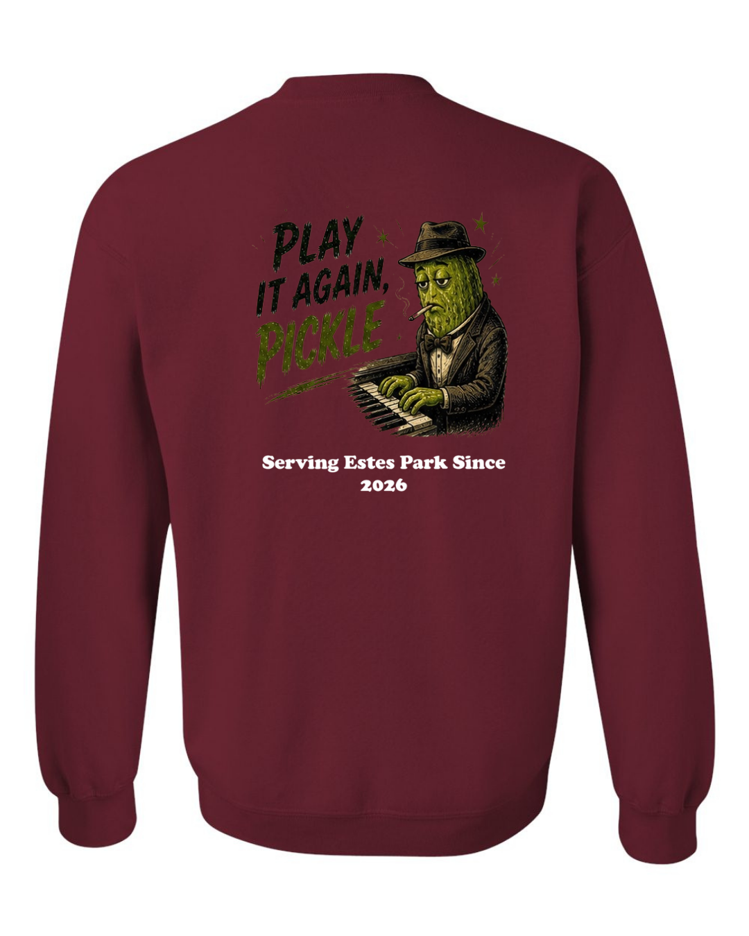 Play it Again Pickle Crewneck Sweatshirt