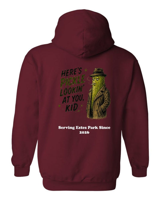 Here's Pickle Lookin at you, Kid Hoodie
