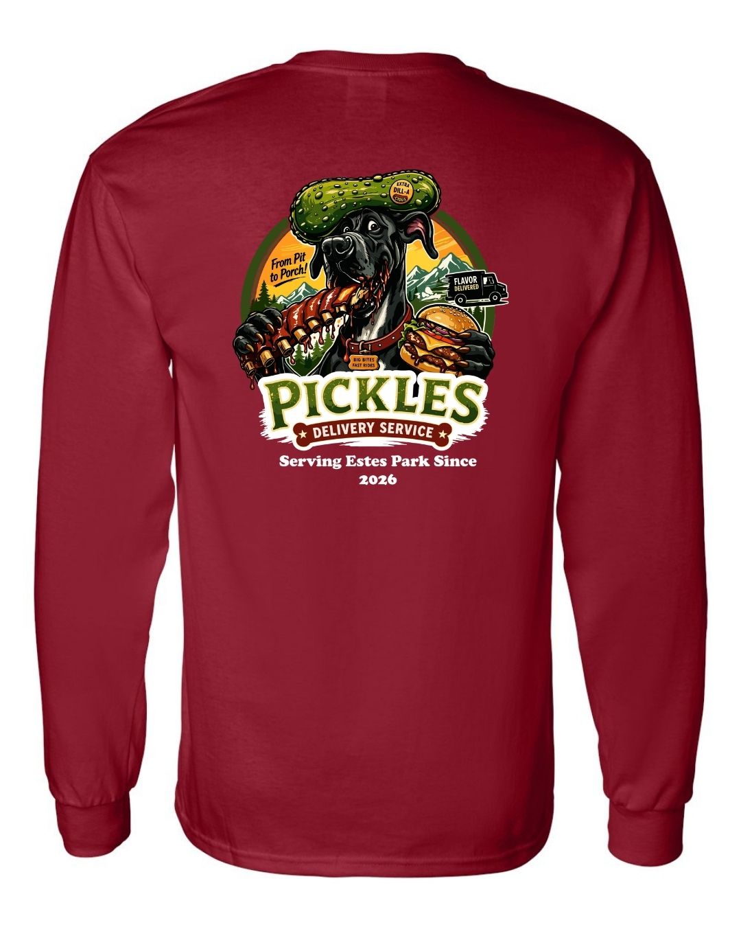 Pickles Delivery Long Sleeve Shirt
