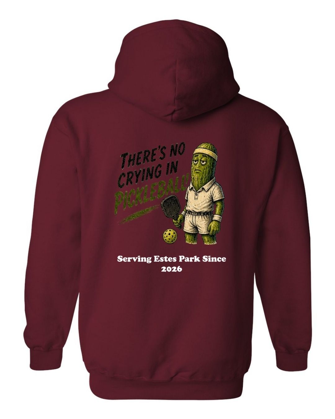 There's no Crying in Pickleball Hoodie