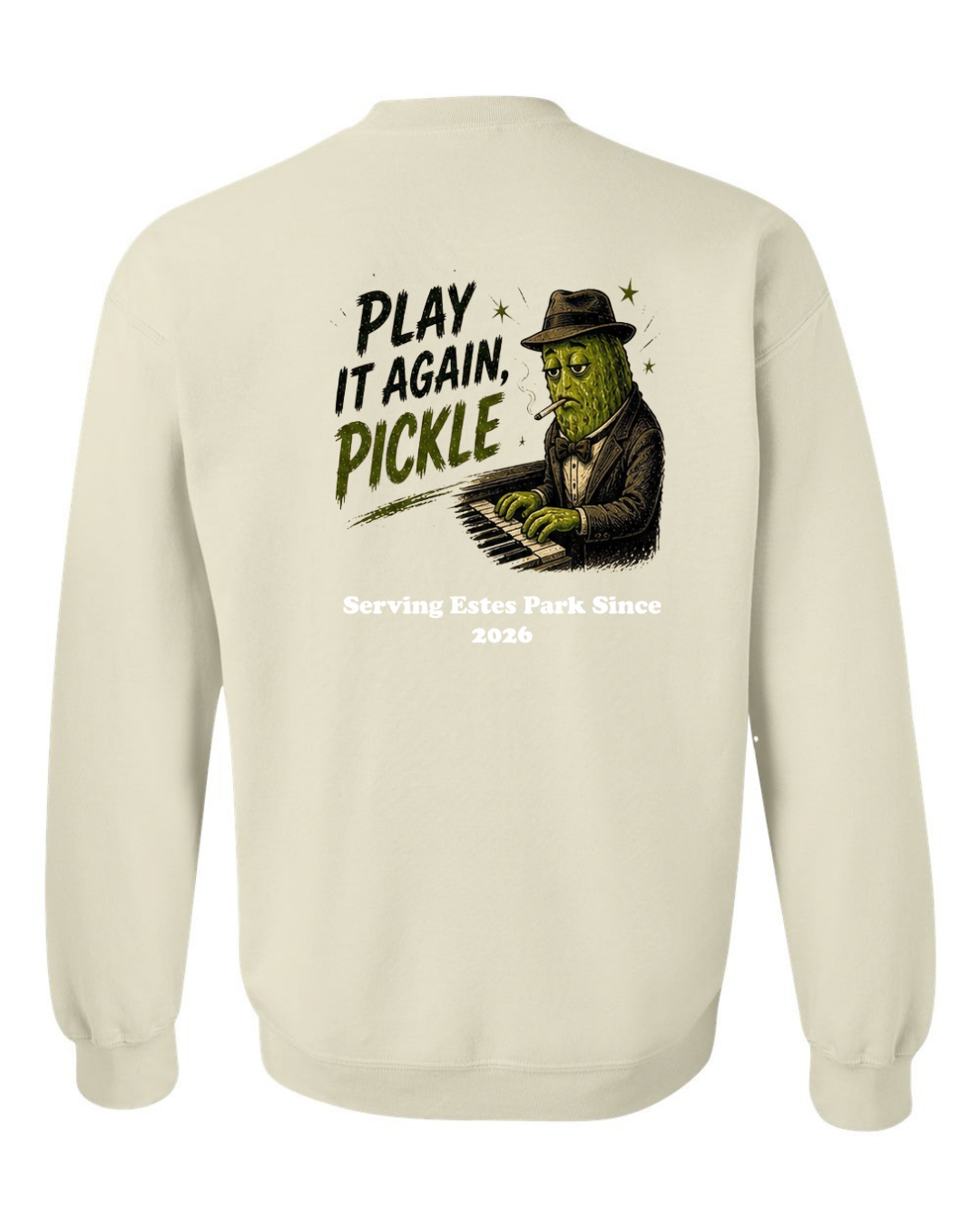 Play it Again Pickle Crewneck Sweatshirt