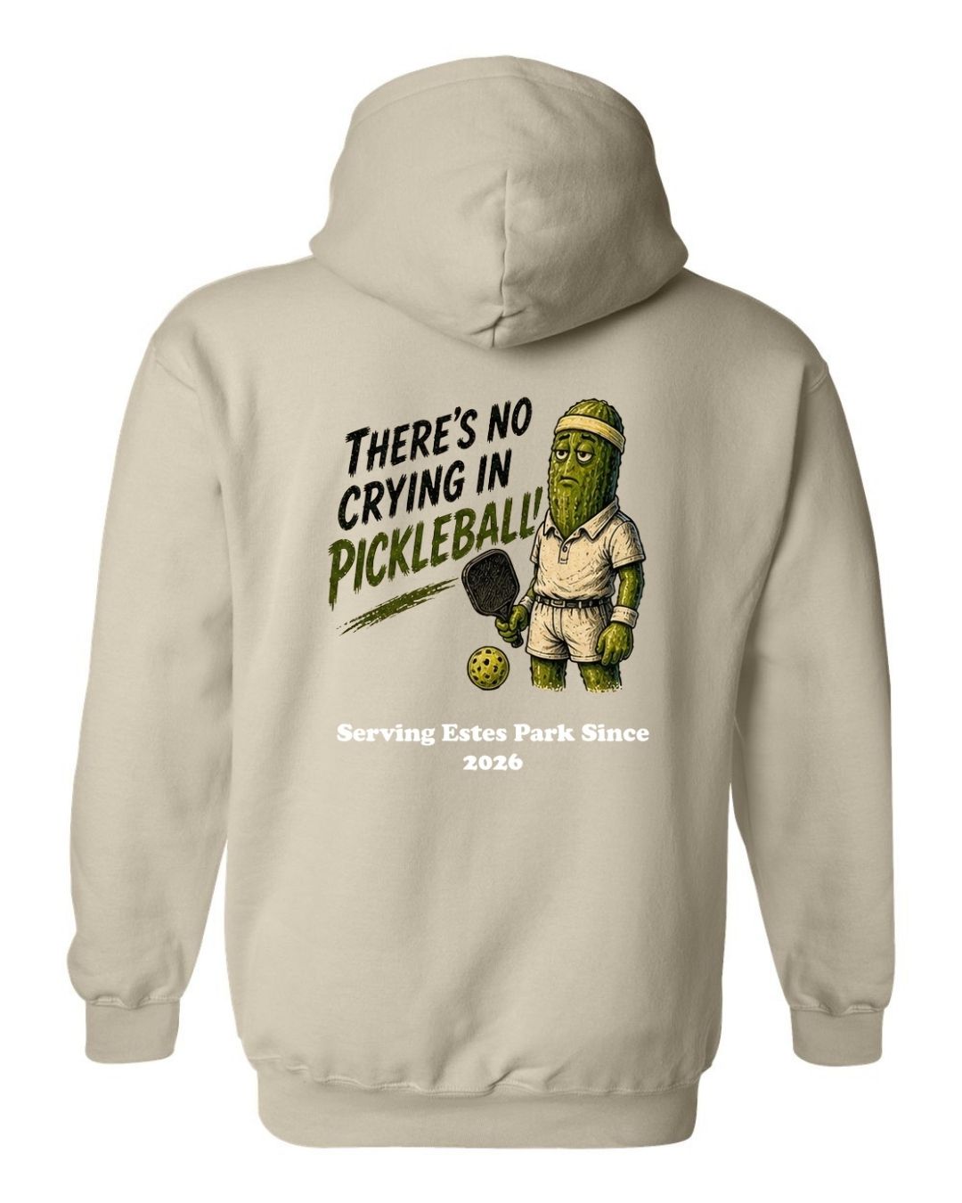 There's no Crying in Pickleball Hoodie