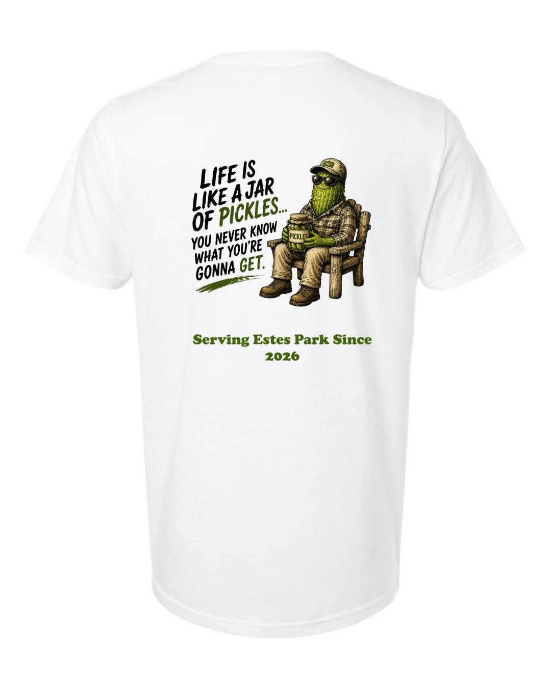 Life is Like a Jar of Pickles Short Sleeve Shirt