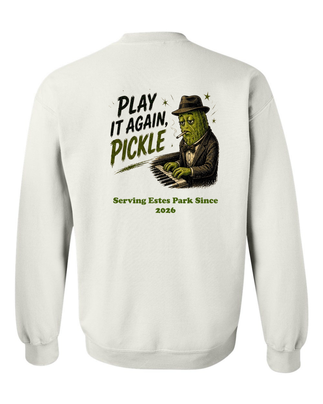 Play it Again Pickle Crewneck Sweatshirt
