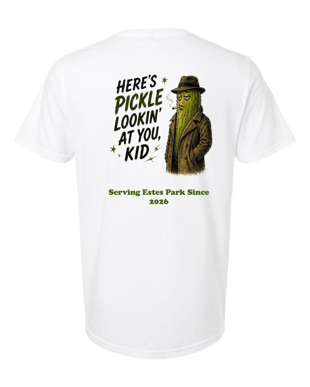 Here's Pickle Lookin at you, Kid Short Sleeve Shirt