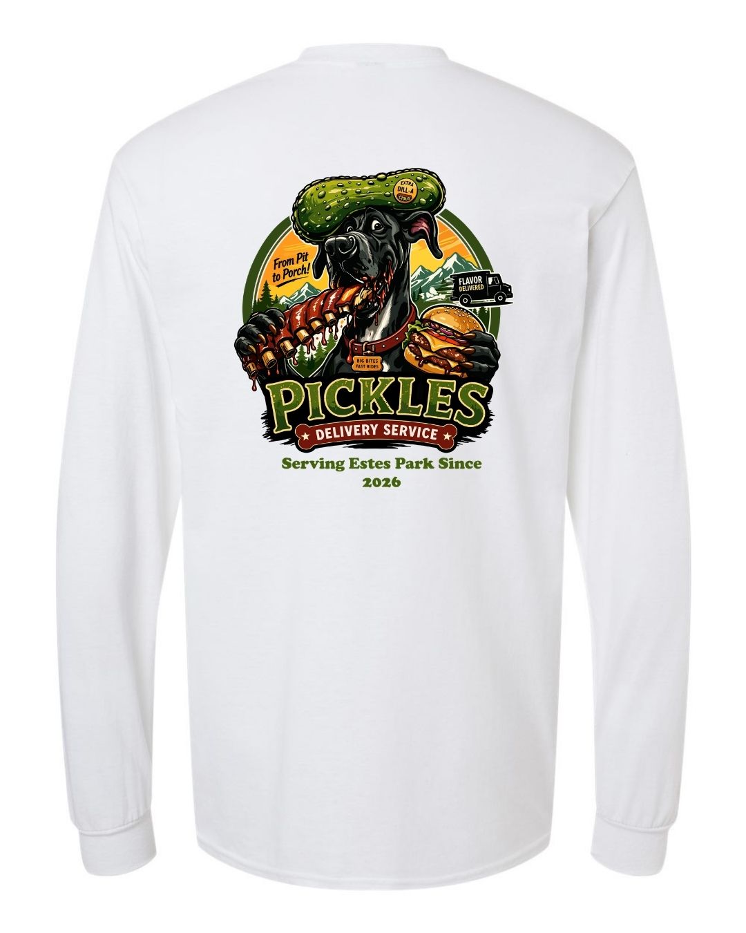 Pickles Delivery Long Sleeve Shirt