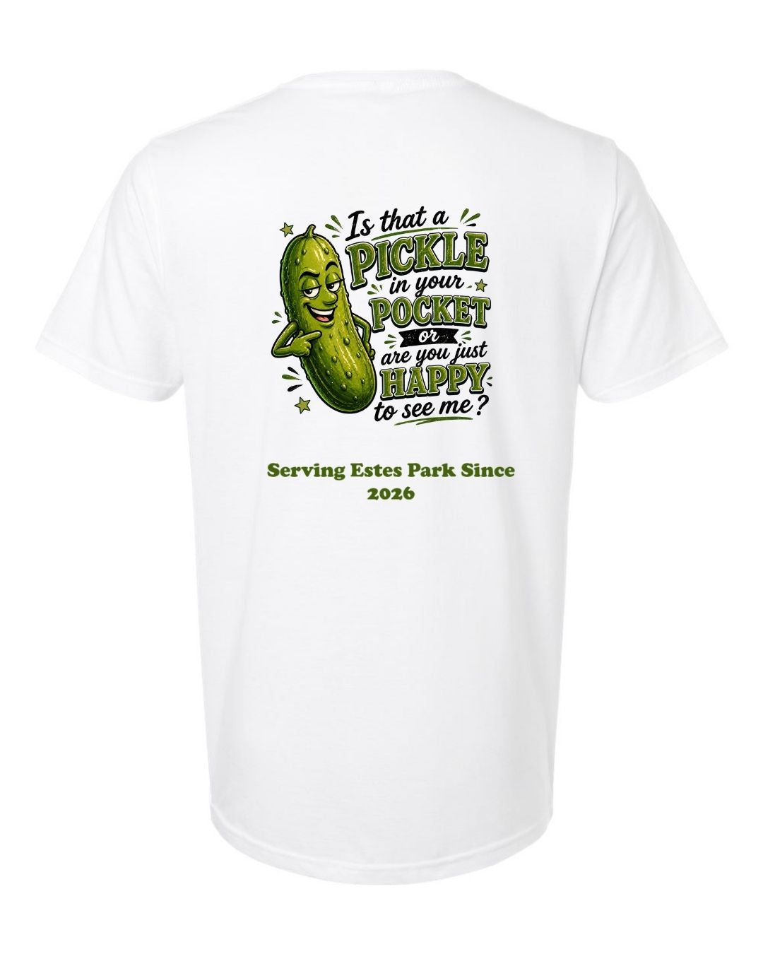 Is that a Pickle in Your Pocket Short Sleeve Shirt