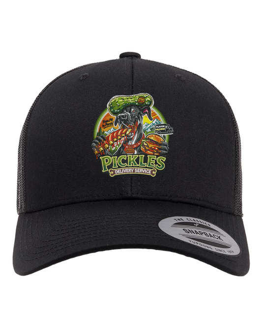 Pickles Delivery Flat Bill Trucker Hat